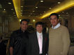 El Medallista Olímpico Víctor Estrada junto al Gran Maestro Dr. Chiu Chi Ling y su discípulo José Remis.
