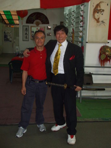 Feliz en Gran Maestro Chiu Chi Ling en su 4ª visita a México.